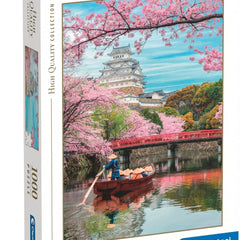 Clementoni Himeji Castle In Spring Jigsaw Puzzle (1000 Pieces)