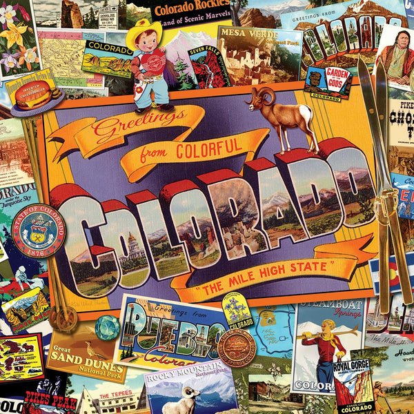 Sunsout Mile High Colorado- Ward Thacker Studio - Jigsaw Puzzle (1000 Pieces)