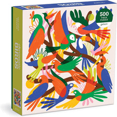 Galison Chromatic Birds Jigsaw Puzzle (500 Pieces)