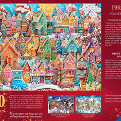 Ravensburger Christmas Cookie Village Jigsaw Puzzle (1000 Pieces) DAMAGED BOX