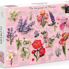 Galison Language of Flowers Jigsaw Puzzle (1000 Pieces)