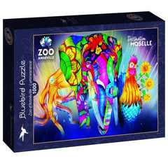 Bluebird Zoo d'Amnéville - Luminescence Jigsaw Puzzle (1000 Pieces)
