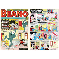 Gibsons 75 Years of Dennis the Menace Jigsaw Puzzles (2 x 500 Pieces)