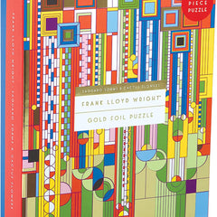 Galison Saguaro Cactus And Forms,  Frank Lloyd Wright Foil Stamped Jigsaw Puzzle (1000 Pieces) DAMAGED BOX