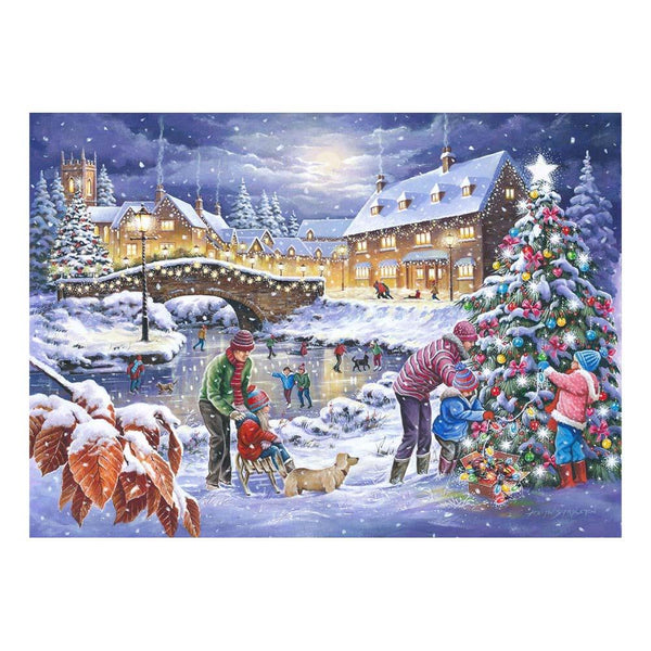 House of Puzzles Twinkling Lights Jigsaw Puzzle (250 XL Pieces)