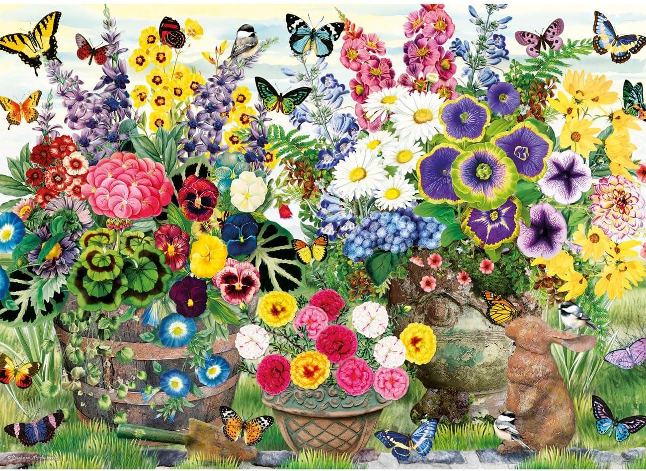 Gibsons Garden Party Jigsaw Puzzle (1000 Pieces)