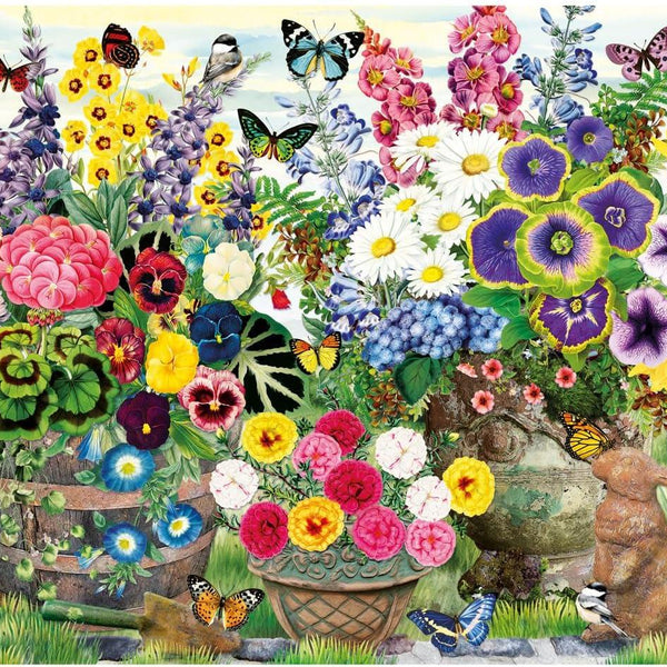 Gibsons Garden Party Jigsaw Puzzle (1000 Pieces)