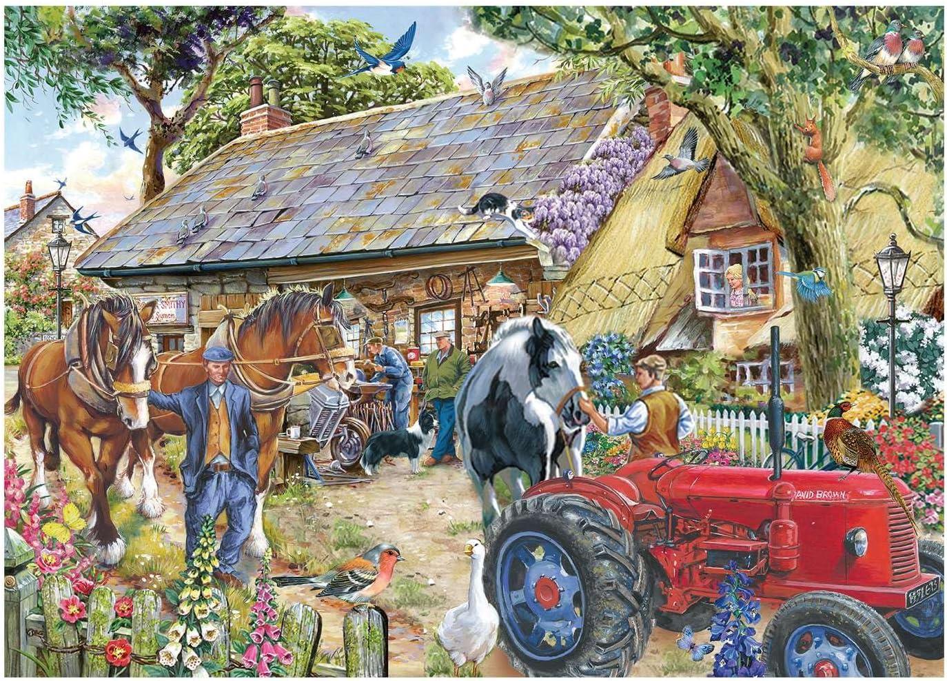 House of Puzzles Forge and Fix BIG Jigsaw Puzzle (500 XL Pieces)