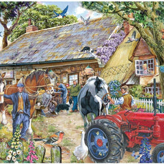 House of Puzzles Forge and Fix BIG Jigsaw Puzzle (500 XL Pieces)