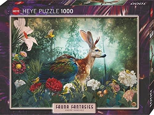 Heye Fauna Fantasies, Jackalope Jigsaw Puzzle (1000 Pieces)