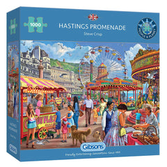 Gibsons Hastings Promenade Jigsaw Puzzle (1000 Pieces)
