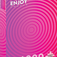 Enjoy Circle Gradient Number One Jigsaw Puzzle (1000 Pieces)