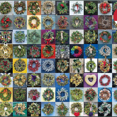 Galison Handmade Wreaths Jigsaw Puzzle (1000 Pieces)
