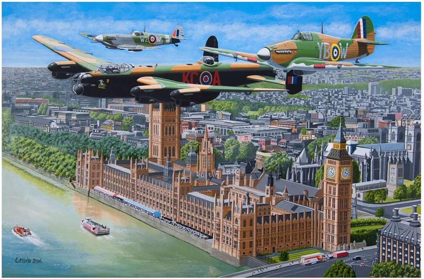 House of Puzzles Fly Past Jigsaw Puzzle (500 Pieces)