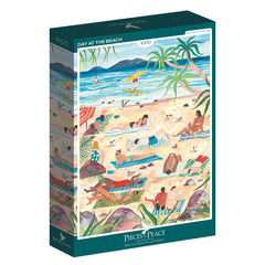 Pieces & Peace Day at the Beach Jigsaw Puzzle (1000 Pieces)