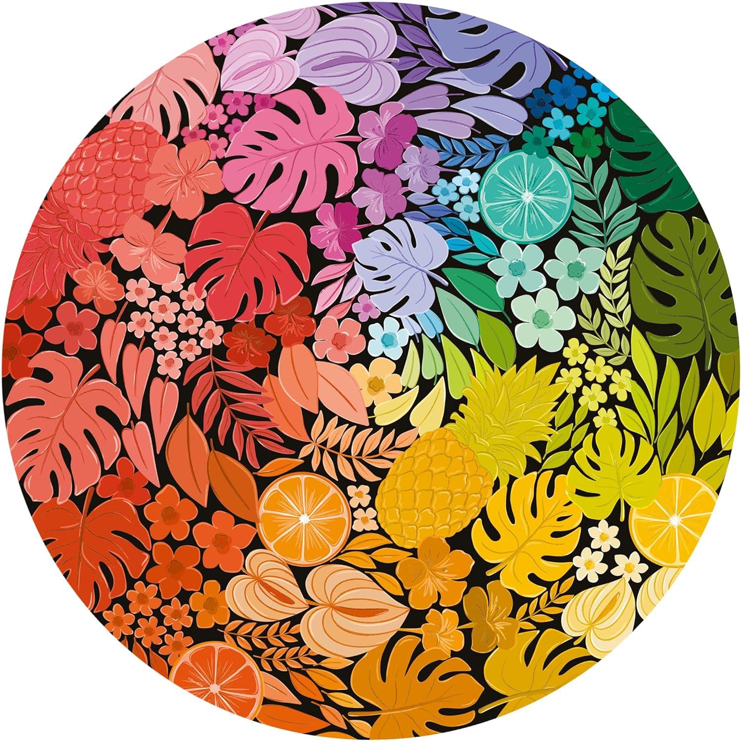 Ravensburger Tropical Circular Jigsaw Puzzle (500 Pieces)