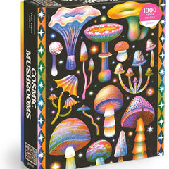 Galison Cosmic Mushrooms Jigsaw Puzzle (1000 Pieces) DAMAGED BOX