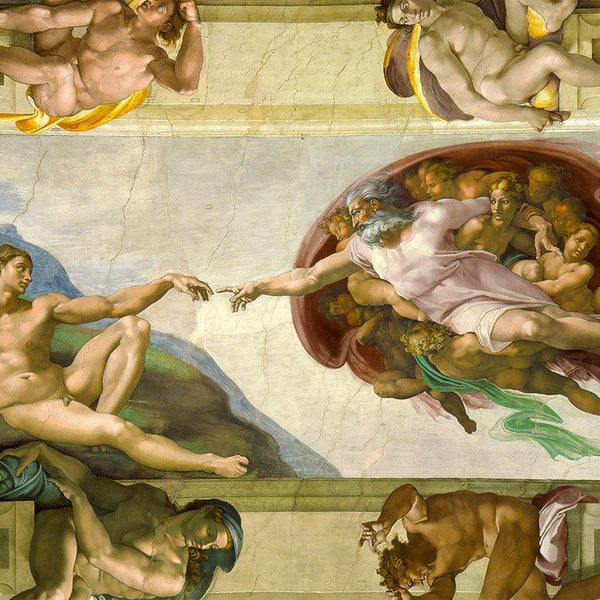 Enjoy Michelangelo Buonarroti: The Creation of Adam Jigsaw Puzzle (1000 Pieces)