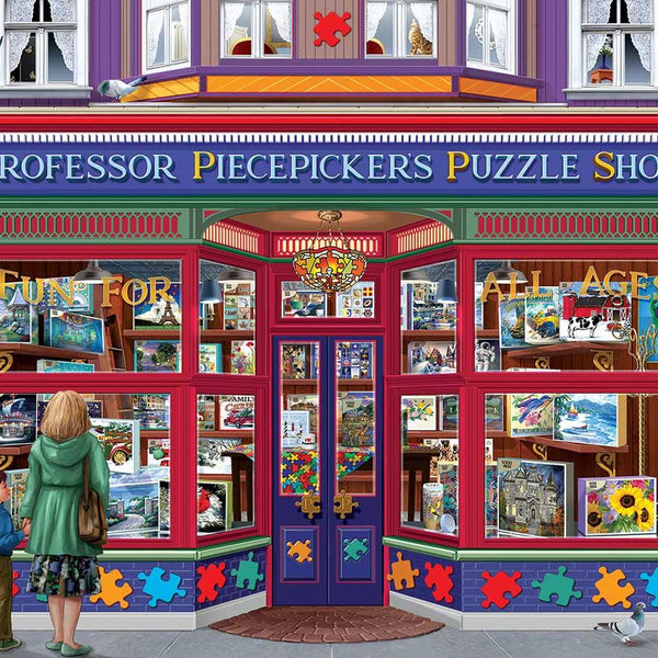 Sunsout Professor Puzzle Shop Jigsaw Puzzle (1000 Pieces)