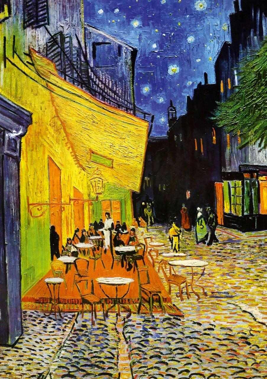 Art Puzzle Cafe Terrace At Night, Van Gogh Jigsaw Puzzle (1000 Pieces)