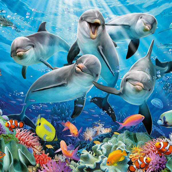 Ravensburger Dolphins Jigsaw Puzzle (500 Pieces)