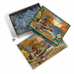 Cobble Hill Lakeside Retreat Jigsaw Puzzle (1000 Pieces)