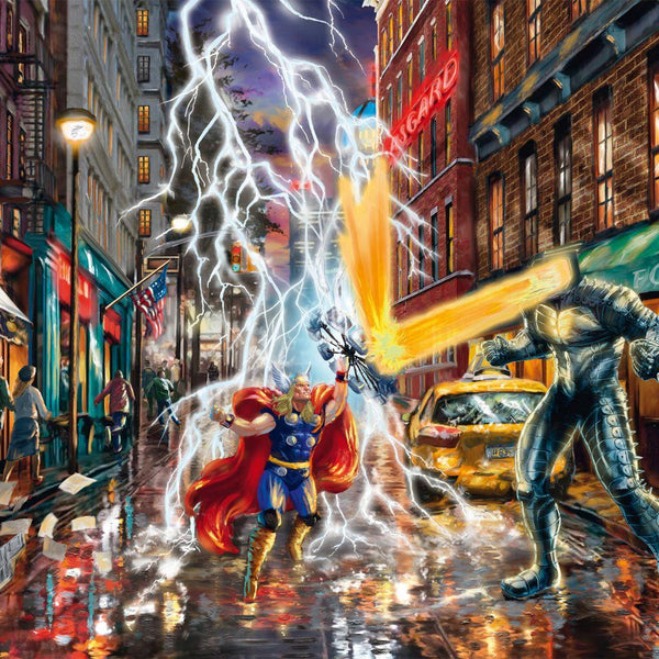 Schmidt Kinkade Marvel Thor Jigsaw Puzzle (1000 Pieces)