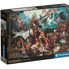 Clementoni Museum The Fall Of The Rebel Angels Jigsaw Puzzle (1000 Pieces)