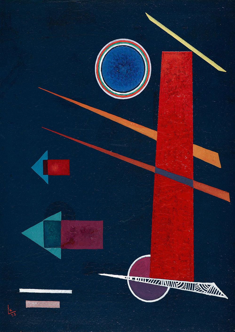 Bluebird Art Kandinsky - Powerful Red Jigsaw Puzzle (1000 Pieces)