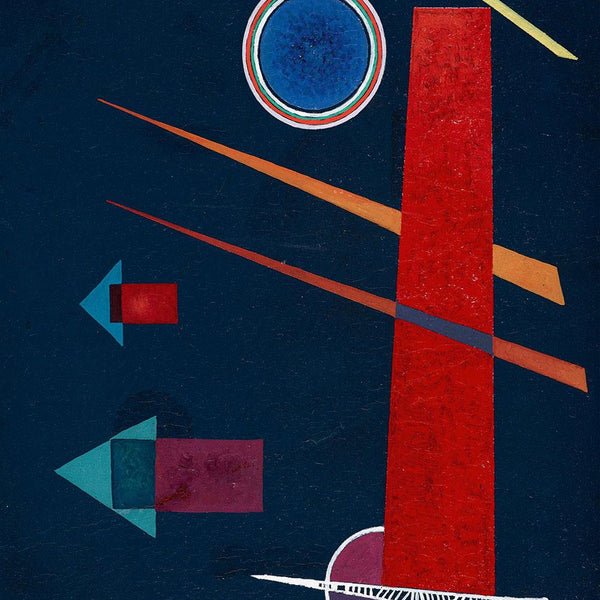Bluebird Art Kandinsky - Powerful Red Jigsaw Puzzle (1000 Pieces)