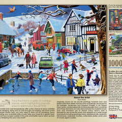 Ravensburger Leisure Days No 3 The Winter Village Jigsaw Puzzle (1000 Pieces) - DAMAGED  BOX