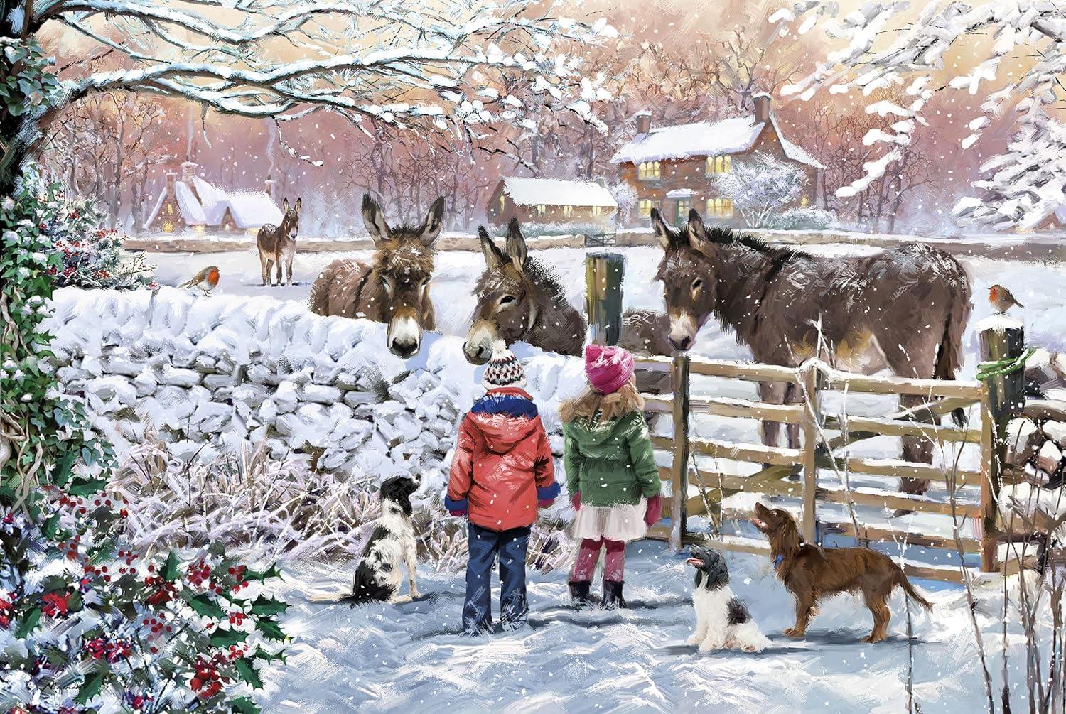 Otter House  Donkey Friends Jigsaw Puzzle (500 Pieces)