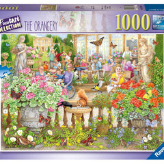 Ravensburger Cosy Cafe No.2, The Orangery Jigsaw Puzzle (1000 Pieces)