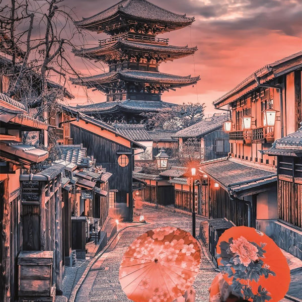 Clementoni Evening In Kyoto Jigsaw Puzzle (500 Pieces)