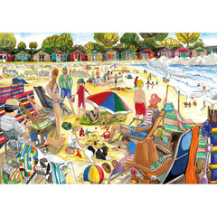 Gibsons A Dog's Life Jigsaw Puzzle (4 x 500 Pieces) - DAMAGED BOX