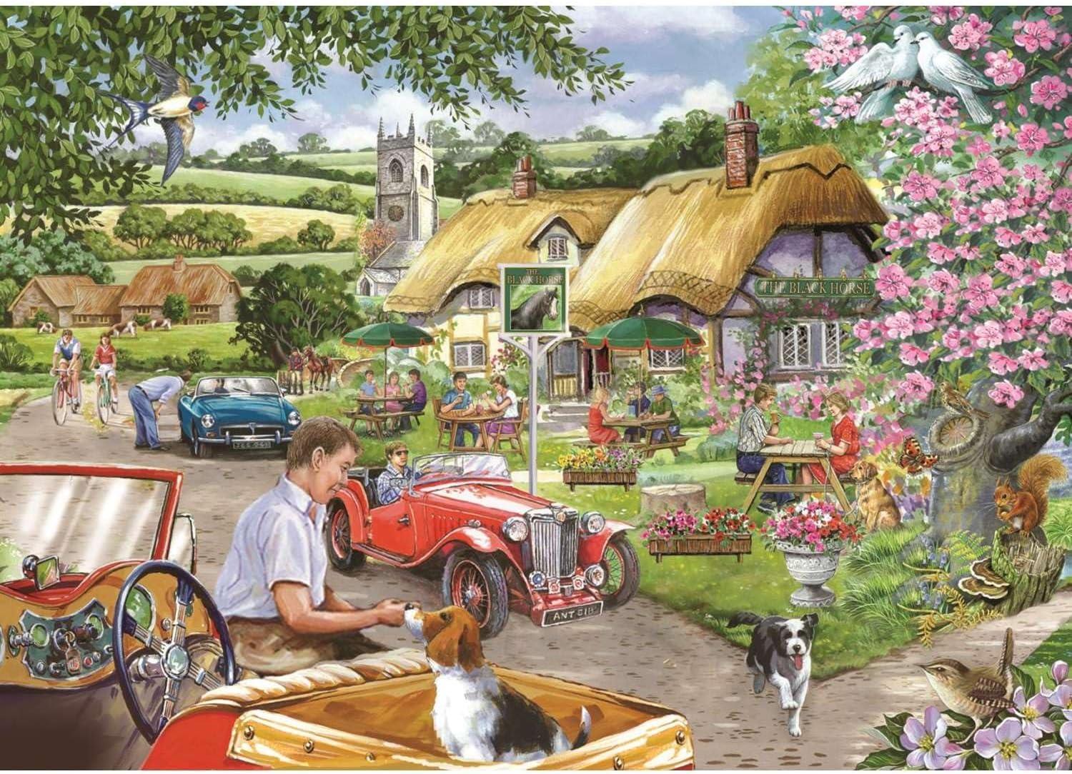 House of Puzzles Out For The Weekend Jigsaw Puzzle (1000 Pieces)
