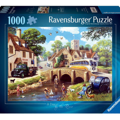 Ravensburger Day by the River Jigsaw Puzzle (1000 Pieces)
