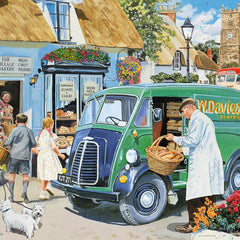 Ravensburger Happy Days No 9 Village Life Jigsaw Puzzle (4 x 500 Pieces)