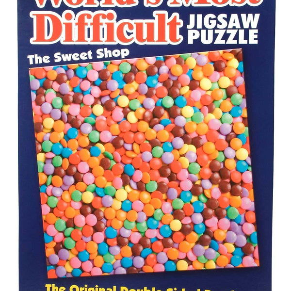 World's Most Difficult Jigsaw Puzzle - Sweet Shop (529 Pieces) - 6220 - DAMAGED BOX