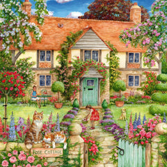 Ravensburger Rose Cottage Jigsaw Puzzle (1000 Pieces)