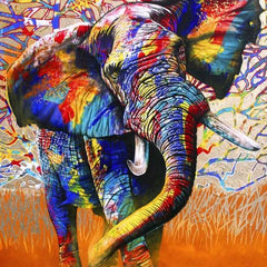 Bluebird African Colours Jigsaw Puzzle (1000 Pieces)