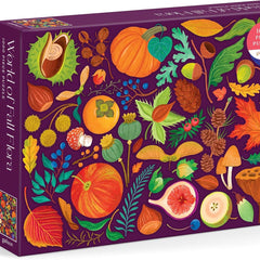 Galison World of Fall Flora Jigsaw Puzzle (1000 Pieces)