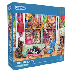 Gibsons Puss in Boots Jigsaw Puzzle (1000 Pieces)