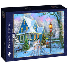 Bluebird Christmas at Home Jigsaw Puzzle (1000 Pieces)