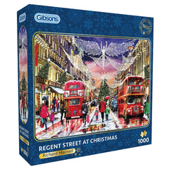Gibsons Regent Street at Christmas Jigsaw Puzzle (1000 Pieces)