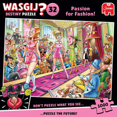 Wasgij Destiny 32 Passion for Fashion! Jigsaw Puzzle (1000 Pieces) SEPTEMBER