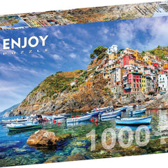 Enjoy Riomaggiore, Cinque Terre, Italy Jigsaw Puzzle (1000 Pieces)