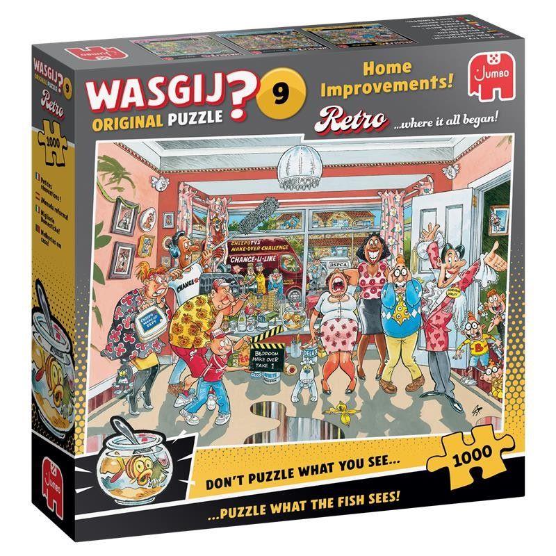 Wasgij Retro Original 9 Home Improvements! Jigsaw Puzzle (1000 Pieces)