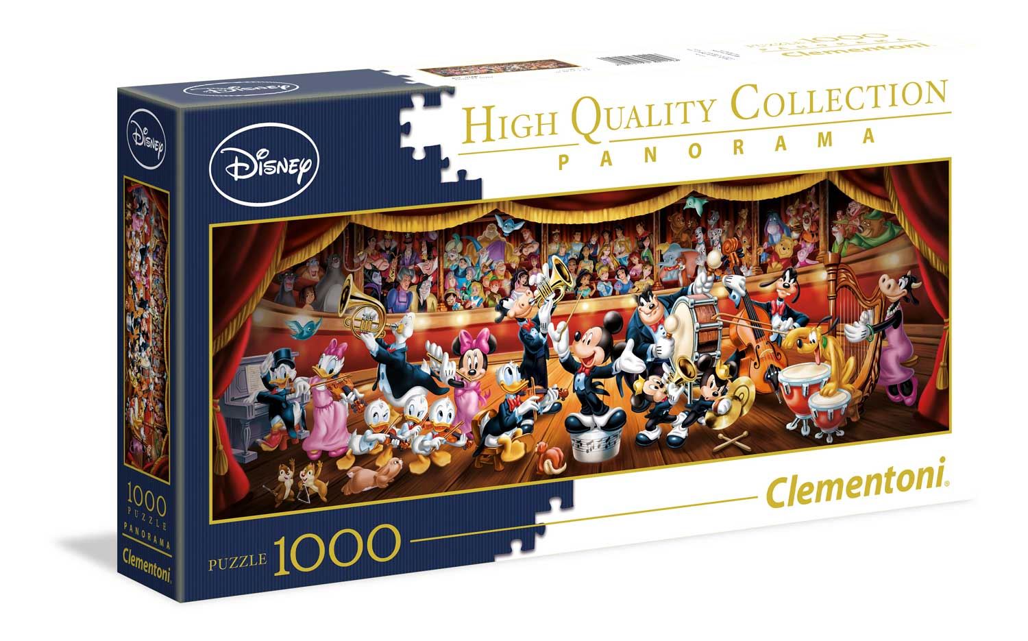 Clementoni Disney Classic Panorama Jigsaw Puzzle (1000 Pieces) - DAMAGED