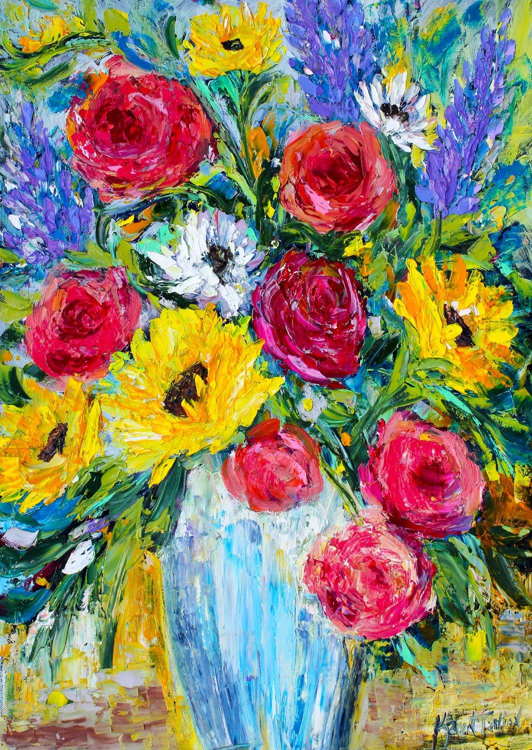 Enjoy Forever Blooms Jigsaw Puzzle (1000 Pieces)